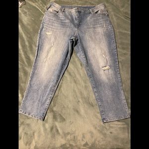 Faded glory straight legged jeans